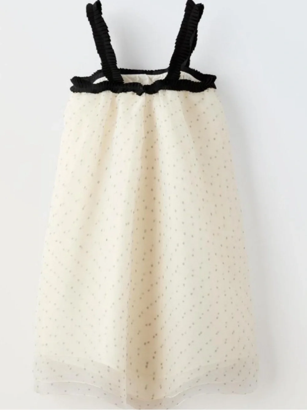 Zara Dotted Balloon Dress ( size 13-14) NEW